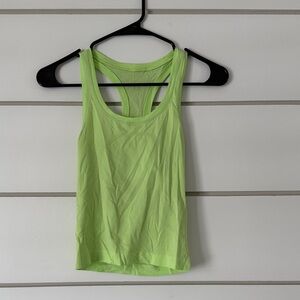 LULULEMON Vibrant Lime Green Women's Tank Top